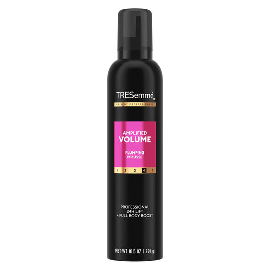 TRESemmé Plumping Mousse Amplified Volume for 24H Lift and Body with Pro Lock Technology 10.5 Fl Oz