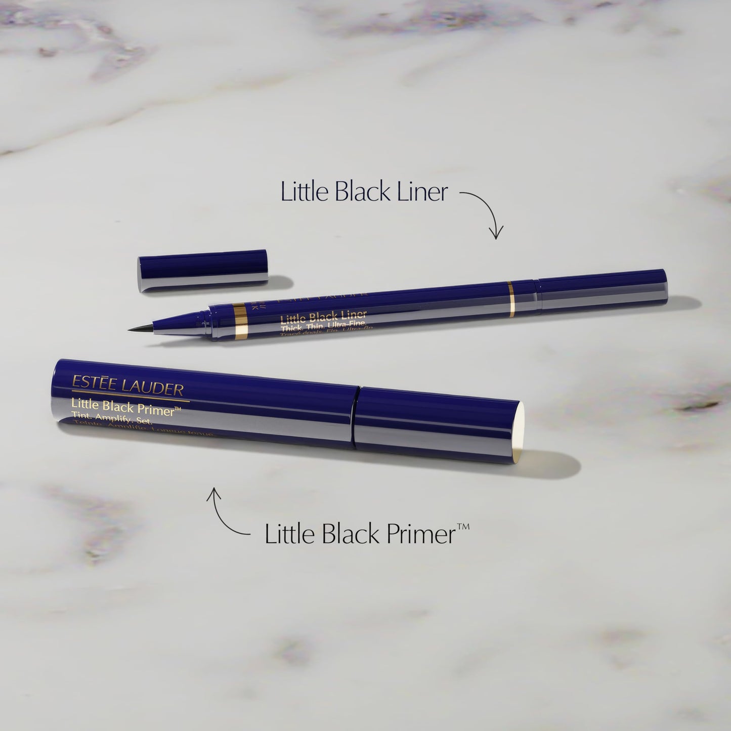 Estée Lauder Little Black Primer™ Tint. Amplify. Set. | Long-Lasting Black Eyelash Primer, 0.2 Fl Oz