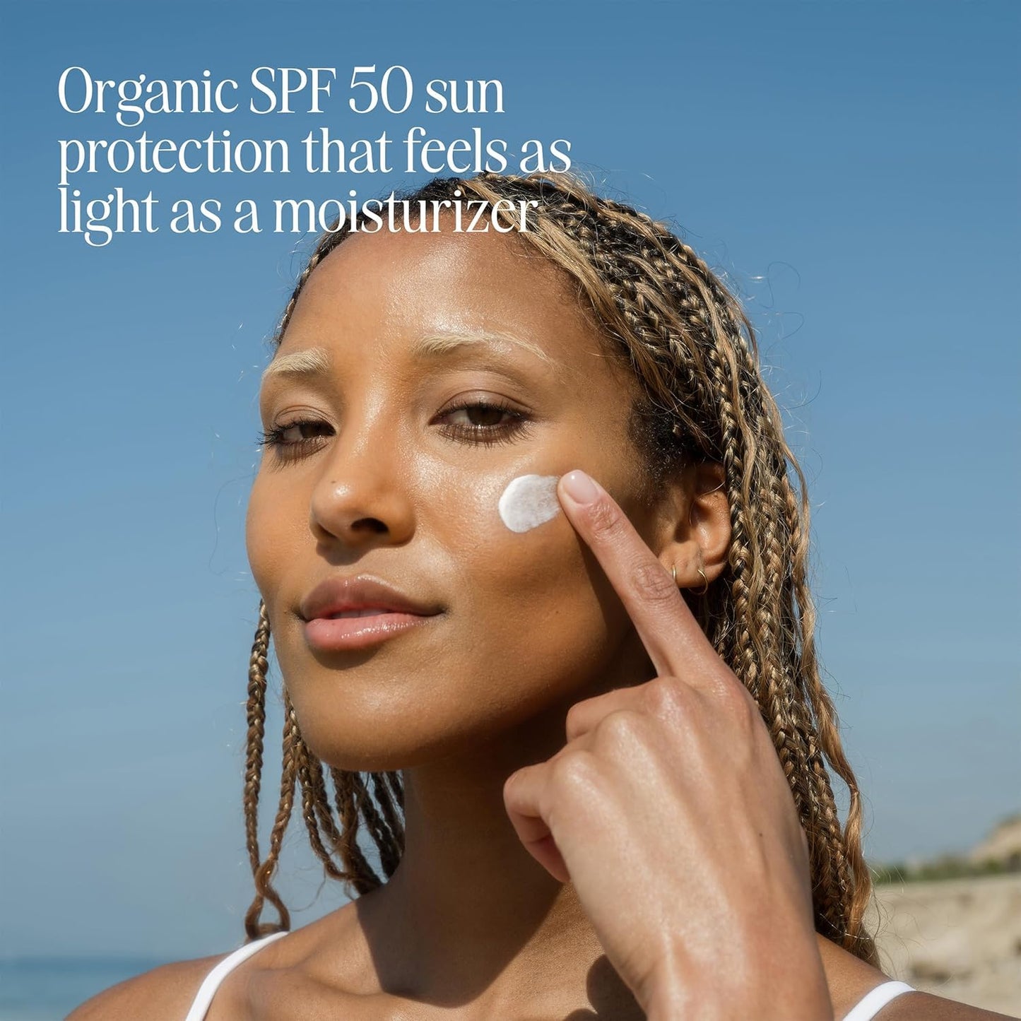COOLA Organic Face Sunscreen SPF 50 Sunblock Lotion, Dermatologist Tested Skin Care for Daily Protection, Vegan and Gluten Free, Fragrance Free, 1.7