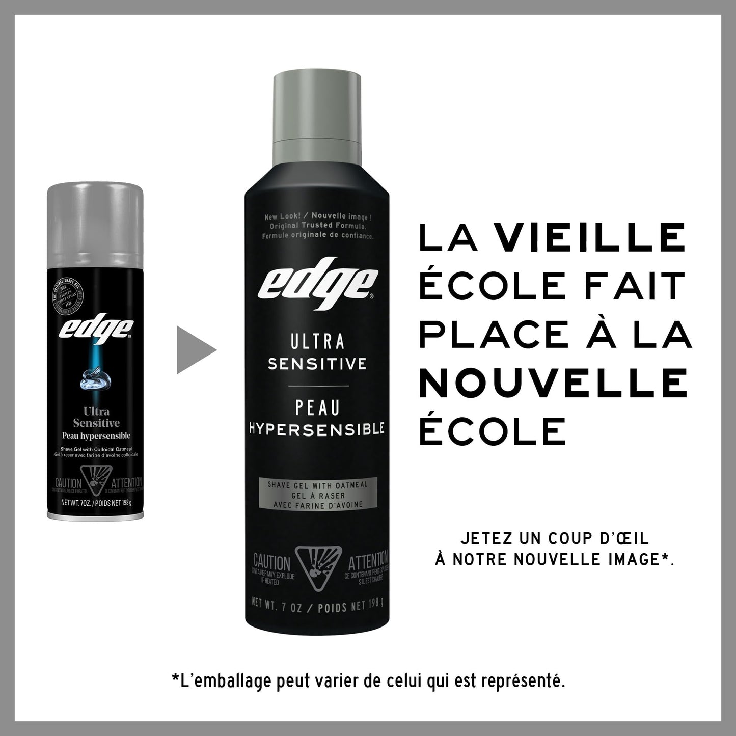 Edge Ultra Sensitive Skin Unscented Shaving Gel, 198g