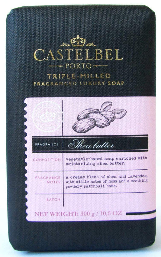 Castelbel Porto - Shea Butter - Fragranced Luxury Soap Bar 10.5 Ounce