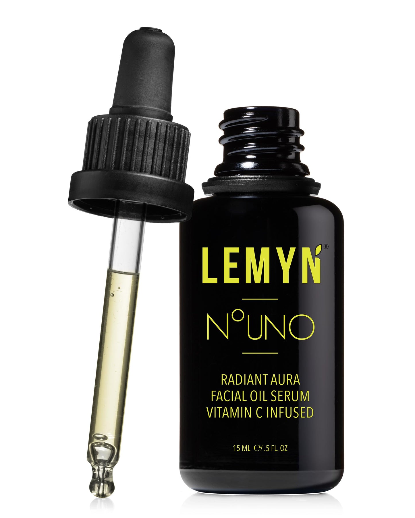 Lemyn Organics Hydrate & Glow Face Oil - Vitamin C & E Serum | Freshly Made & 100% Natural | Boosted Hydration & Enhanced Elasticity & Firmness