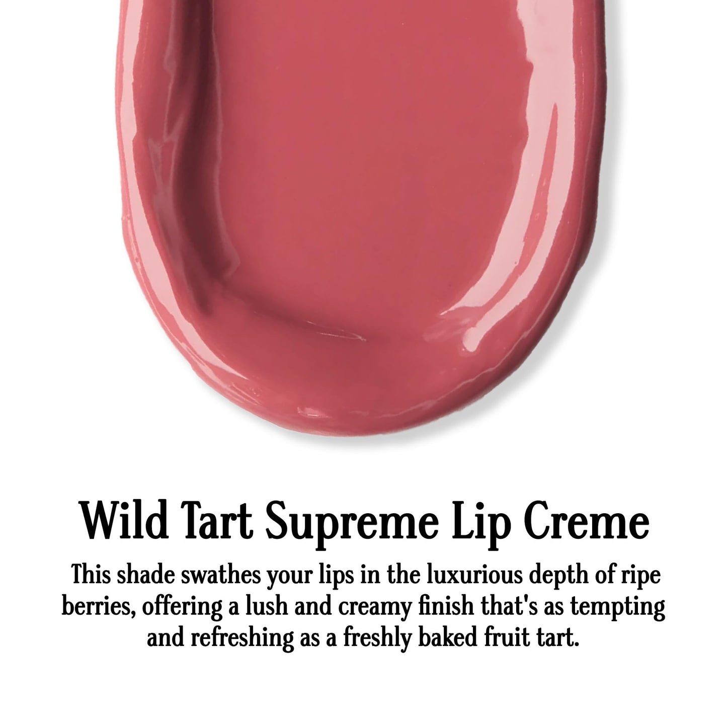 Gerard Cosmetics Supreme Lip Creme - Wild Berry Tart for Women - 0.08 oz Lip Gloss