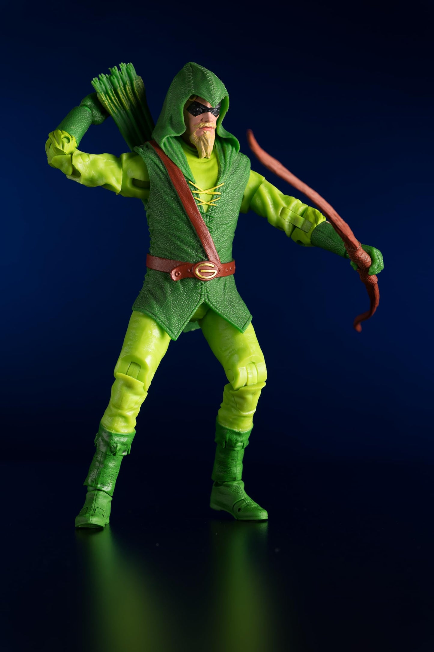 McFarlane Toys DC Direct Green Arrow (Longbow Hunter) 7in Action Figure Digital Collectible