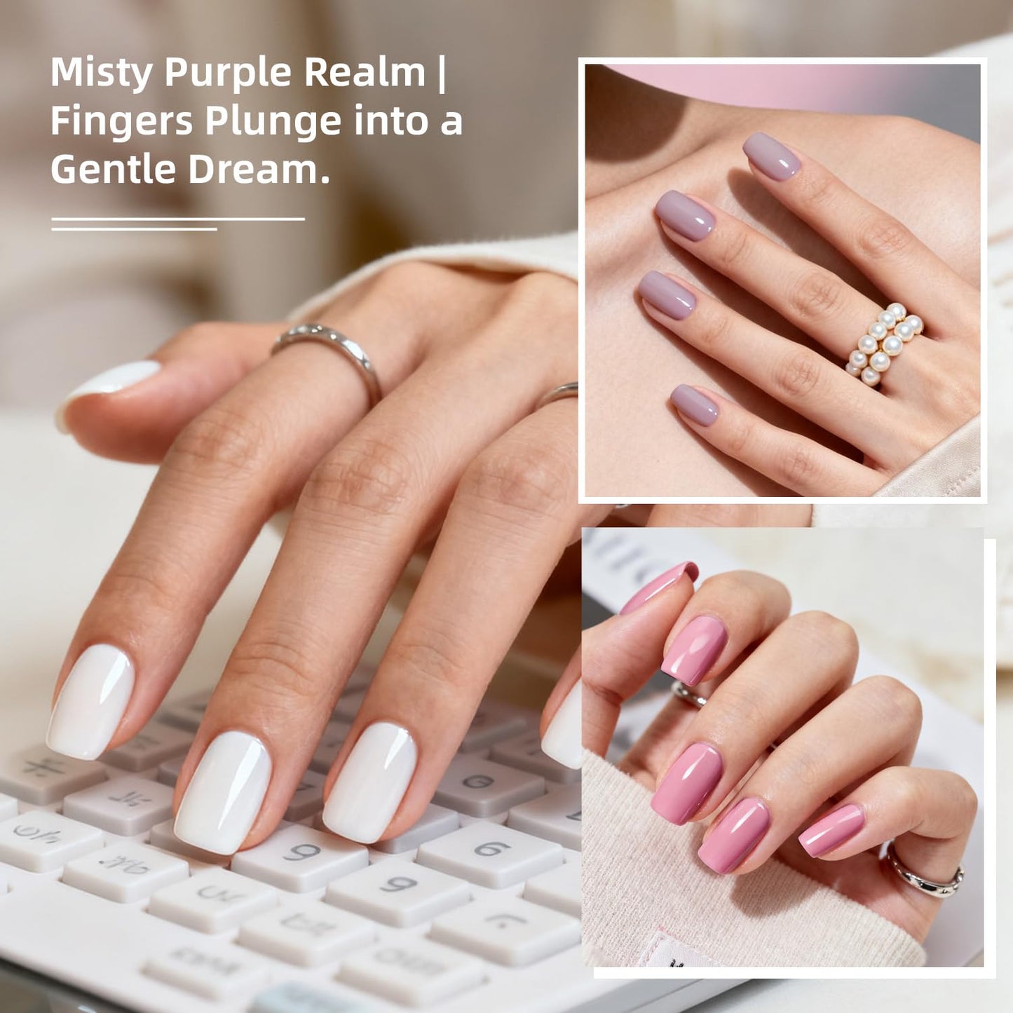 JODSONE 23 PCS Gel Nail Polish Kit with U V Light Popular Color with Durable Base Coat Matte Glossy Top Coat Beauty and Personal Care JODSONE