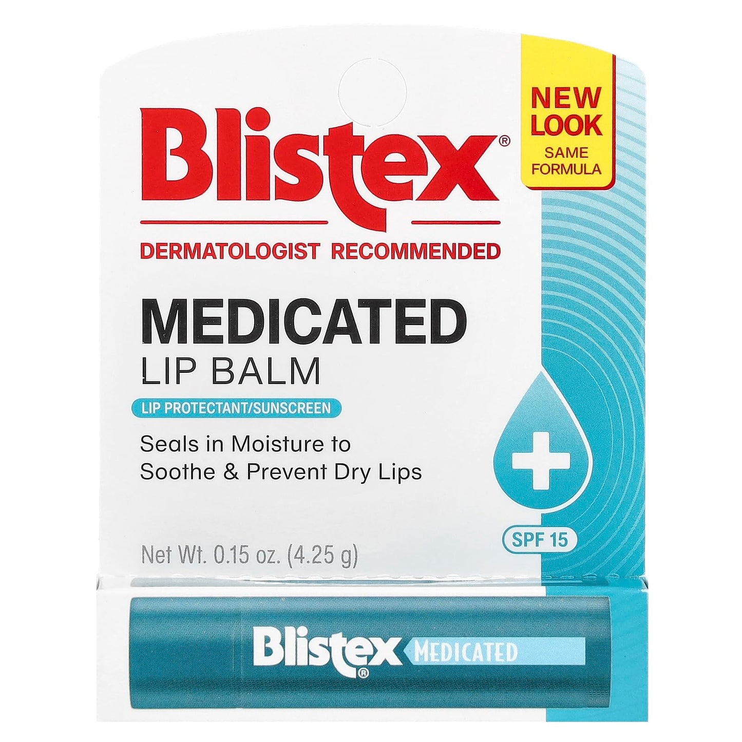 Blistex Medicated Lip Balm, SPF 15, 1.5 oz