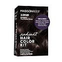 Madison Reed Radiant Hair Color Kit - 100% Gray Coverage for Resistant Grays, 3.5NNN Darkest Brown-Black (Ravenna Brown) | PPD-Free & Ammonia-Free, 1