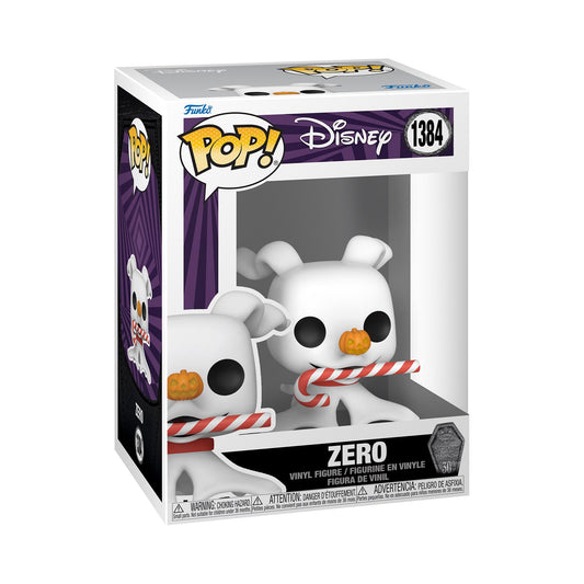 Funko POP! Disney: The Night Before Christmas 30th - Zero with Candycane - Disney: The Nightmare Before Christmas - Collectable Vinyl Figure - Gift…
