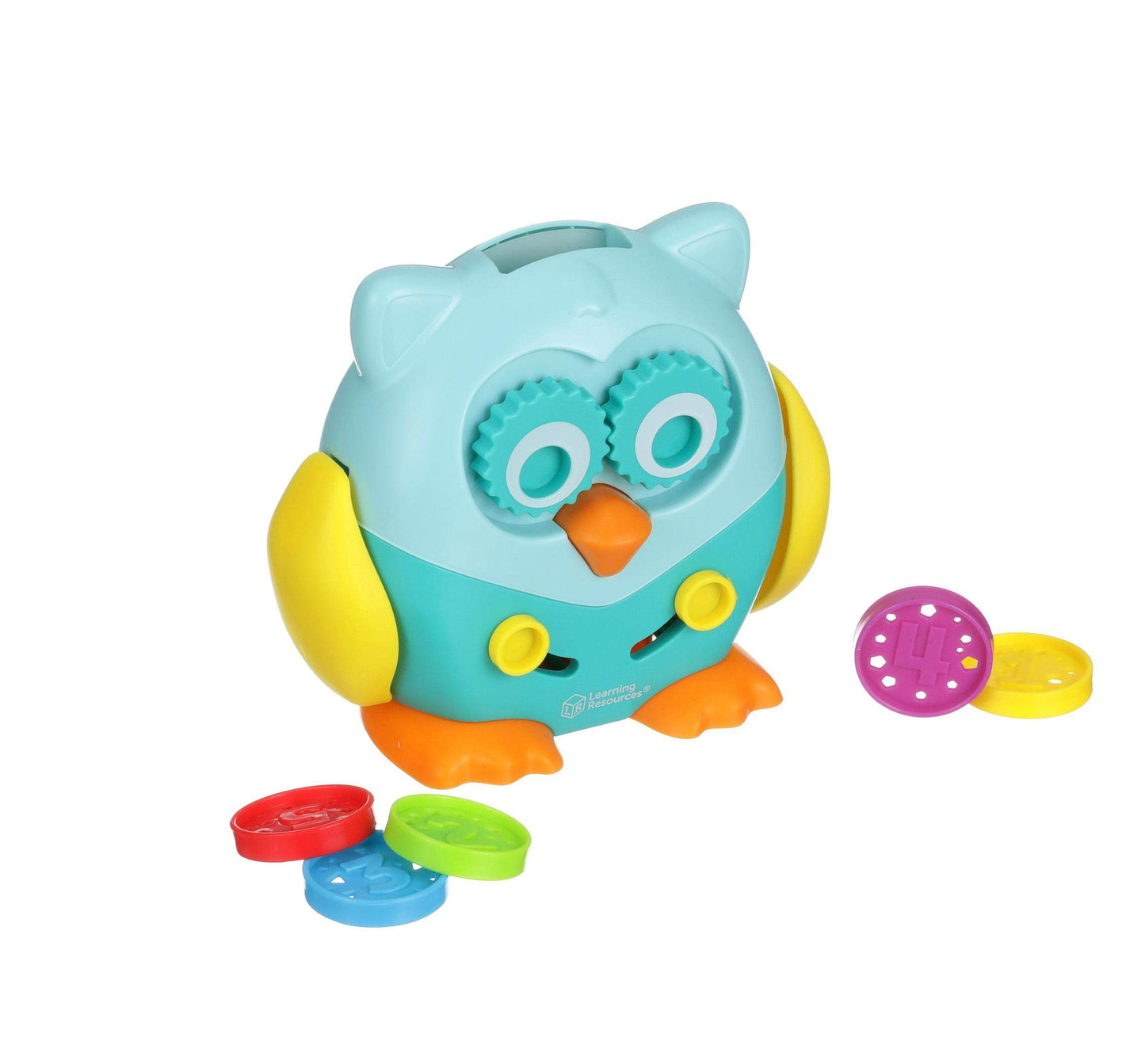 Learning Resources Hoot The Fine Motor Owl - 6 Pieces, Ages 18+ Months Toddler Learning Toys, Fine Motor and Sensory Toys for Toddlers, Educational…