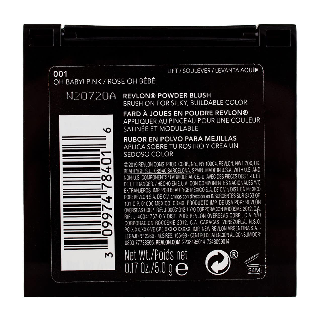 Revlon Powder Blush, 001 Oh Baby Pink, 0.17 Ounce by Revlon