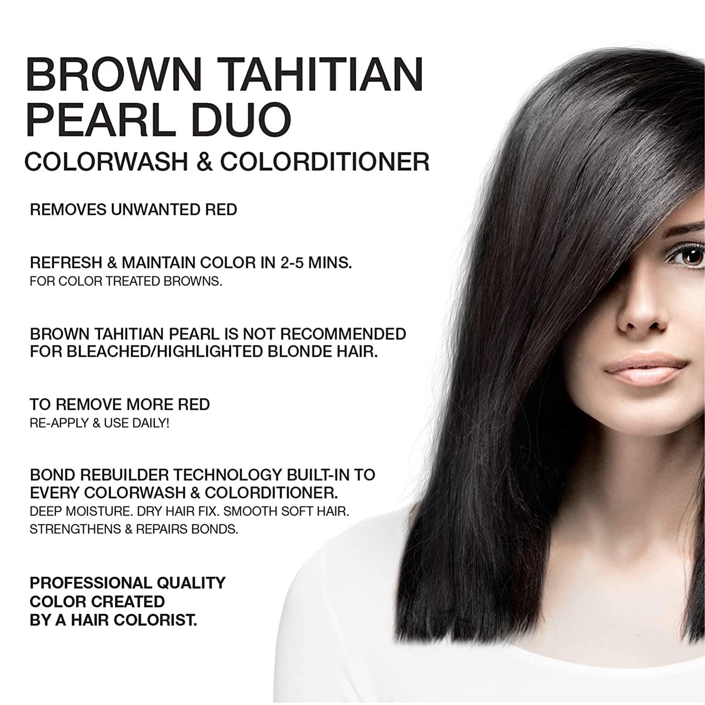 Celeb Luxury Gem Lites Duo Color Depositing Colorwash Shampoo & Conditioner Set + Bondfix Bond Rebuilder, Semi Permanent Hair Color, Vegan Hair Dye