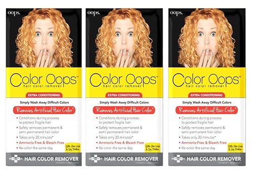 Color Oops Color Remover Extra Conditioning 4oz. (3 Pack)