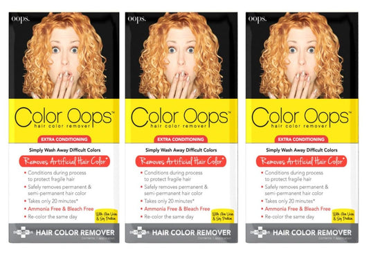 Color Oops Color Remover Extra Conditioning 4oz. (3 Pack)
