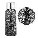 MAEPEOR Chunky Face Body Glitter Gel 19 Colors Mermaid Sequins Holographic Body Glitter Gel Long-Lasting Festival Makeup Glitter Paint for Face Body