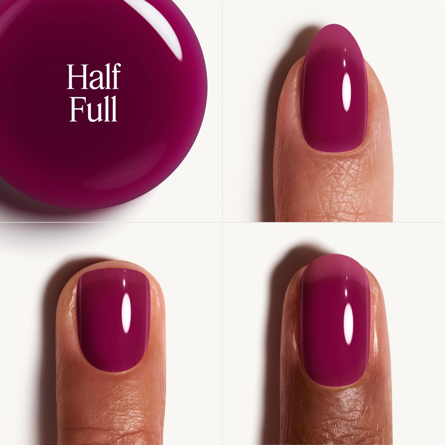 essie Nail Art Studio, Glass Nails, Translucent Purple Nail Polish, Vegan, Half Full, 0.46 fl oz Beauty & Personal Care essie