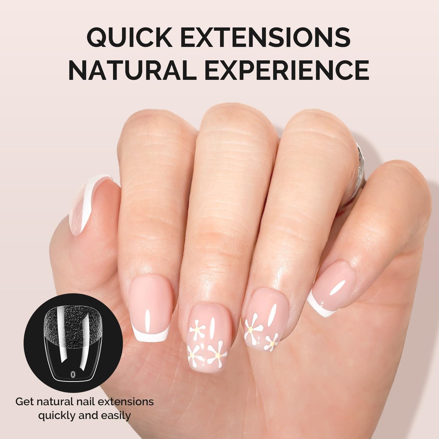 MelodySusie Extra Short Ballerina X Nail Tips- 600Pcs 15 Sizes Clear Acrylic, Half Matte Full Cover Press on Nails for DIY Extension & Salon Use Beauty and Personal Care MelodySusie