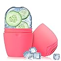 Evmliy Ice Roller for Face, Silicone Ice Roller Facial Ice Mold to Brighten Skin Enhancing Natural Glow, Reusable Ice Roller for Face & Eye Puffiness