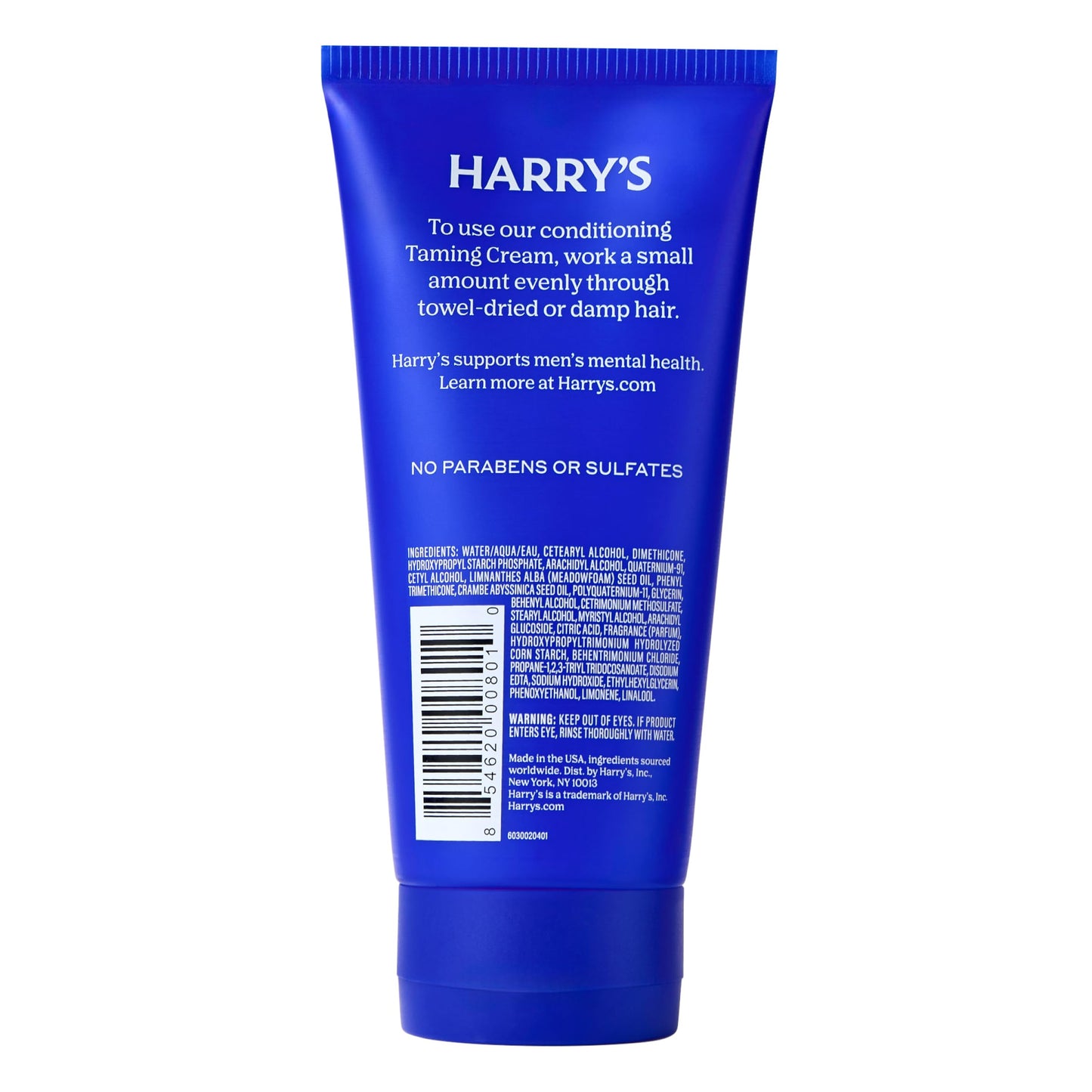 Harry's Hair Taming Cream, Lightweight Hair Styling Cream with Natural Finish, 5.1 Fl Oz, 3 Pack