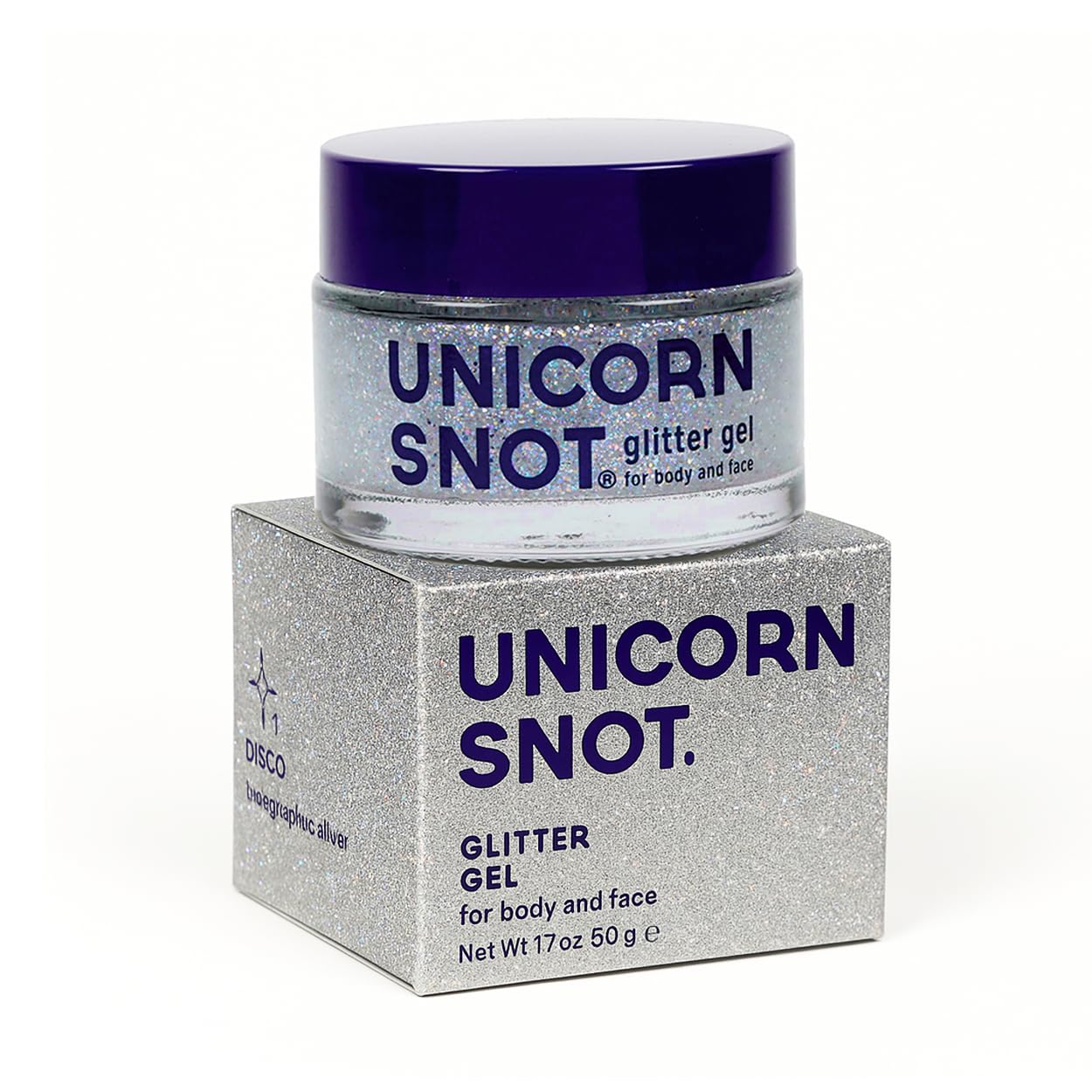 UNICORN SNOT Holographic Face Glitter & Body Glitter Gel | Holiday Glitter Makeup: Stocking Stuffers & Christmas Gift | Hair Glitter, Vegan & Cruelty