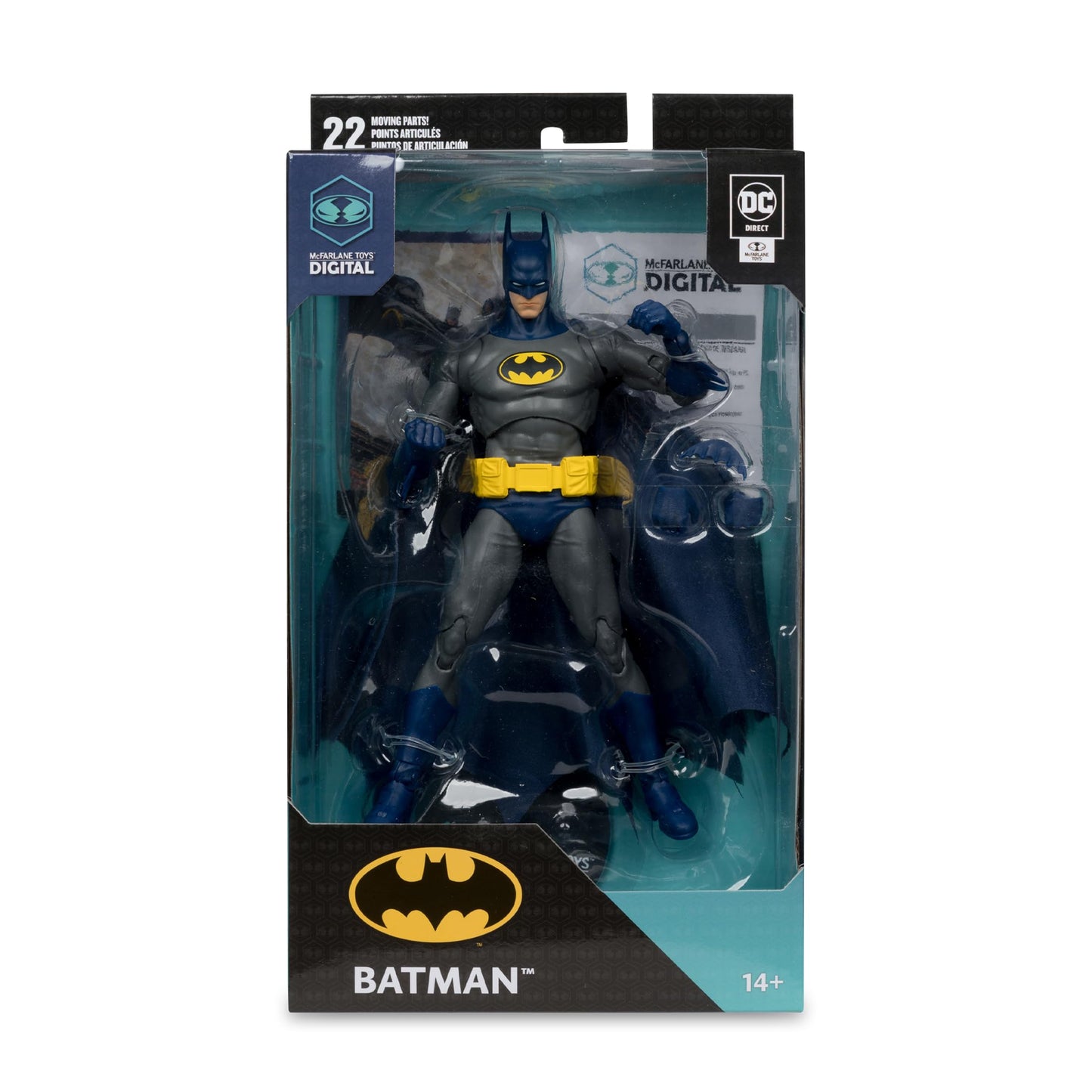 McFarlane Toys- DC Direct Batman (No Man's Land) 7in Action Figure with Digital Collectible