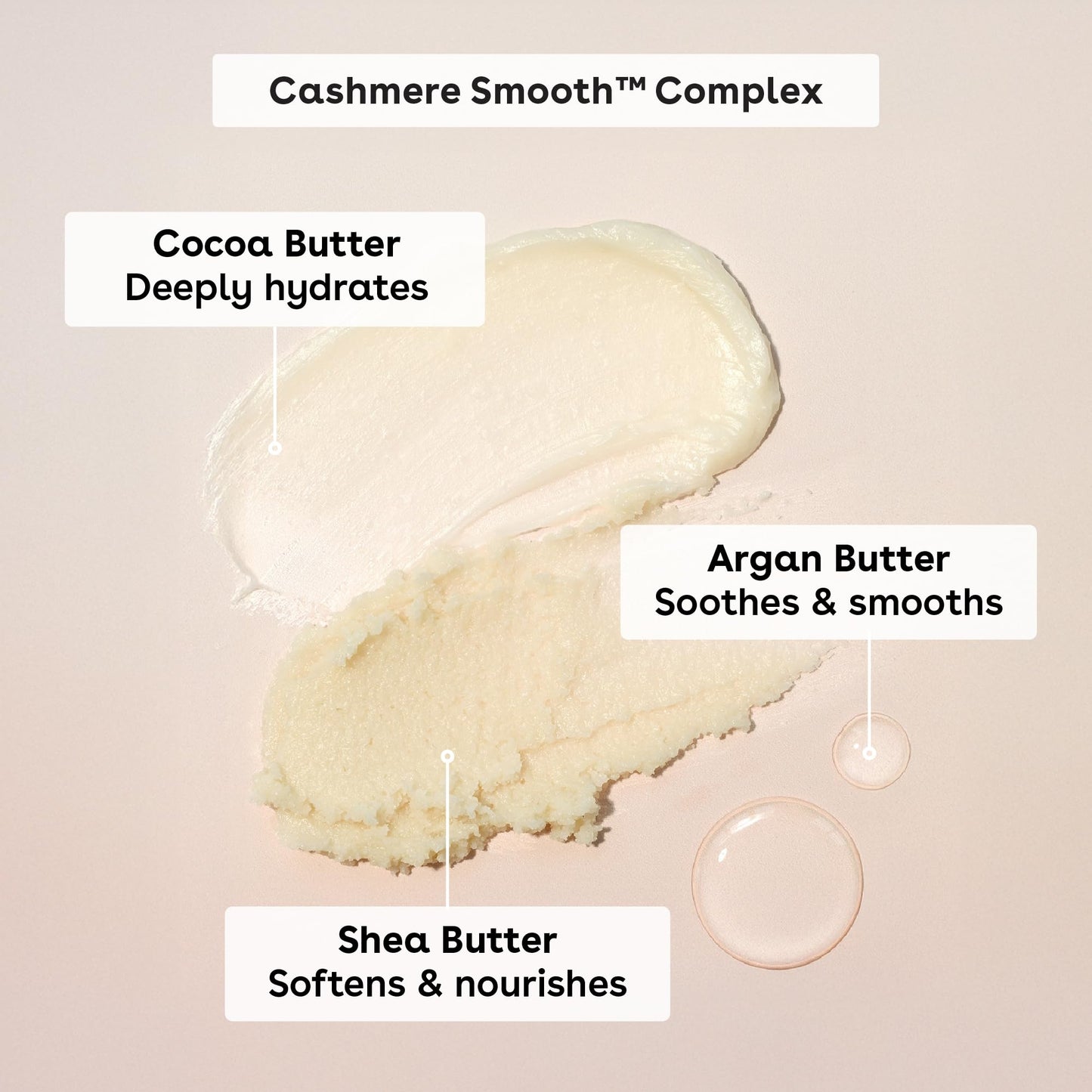 eos Cashmere Skin Collection Shave Butter - Vanilla Cashmere, Non-Foaming Moisturizing Shave Cream to Prevent Razor Burn, 7 fl oz Beauty and Personal Care eos