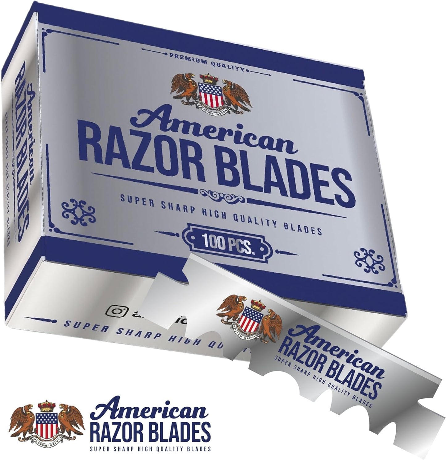 American Razor Blades from The Shave Factory - Single Edge Razor Blades (3) Beauty and Personal Care the shave factory