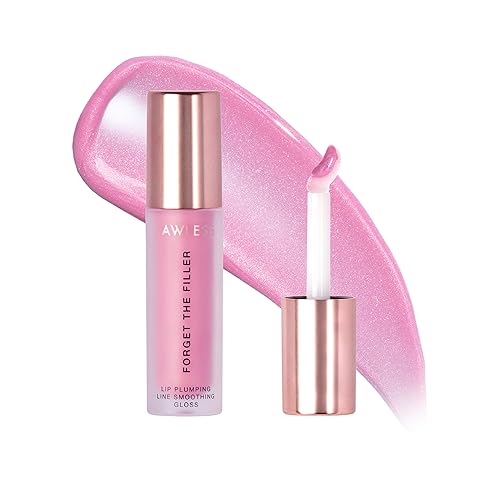 Lawless Forget the Filler Lip Plumping Line Smoothing Gloss - Daisy Girl - Premium Volumizing Lip Gloss with Natural Ingredients Designed to Plump