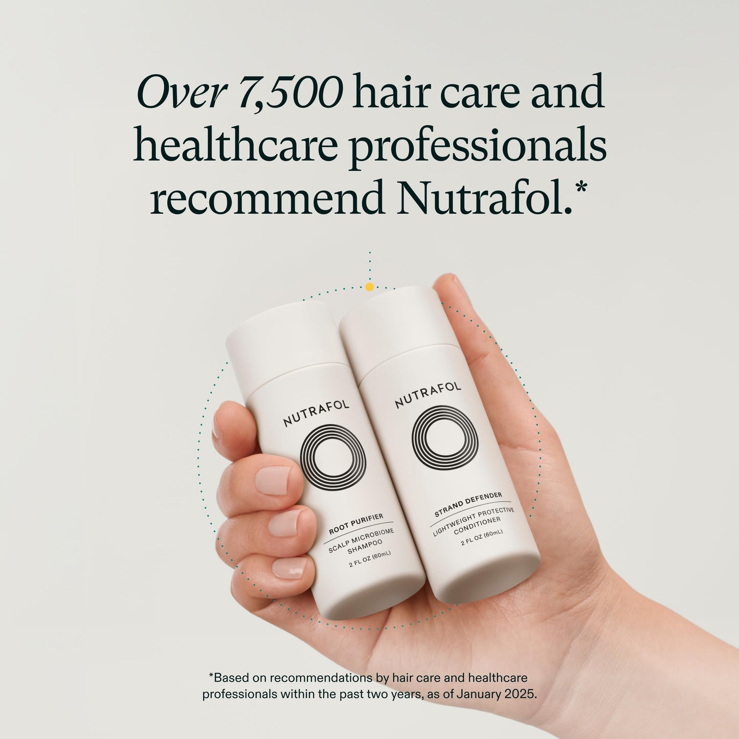 Nutrafol Shampoo and Conditioner, Full of Strength Gift Set in Travel Size, Cleanse and Protect Hair and Scalp, Improves Hair Volume, Strength Beauty and Personal Care Nutrafol