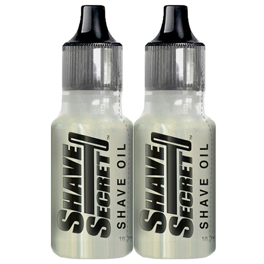 SHAVE SECRET SHAVING OIL- THE BEST SHAVE EVER! 18.75ML(2 Pack) Beauty and Personal Care Shave Secret Default Title
