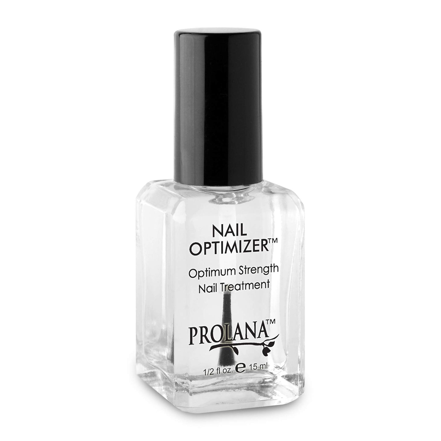 Prolana Nail Optimizer, Extra Strong Strengthener Base Coat for Weak and Damaged Nails, Nail Growth & Prevents Nails from Peeling, Stops Slipts, Chips