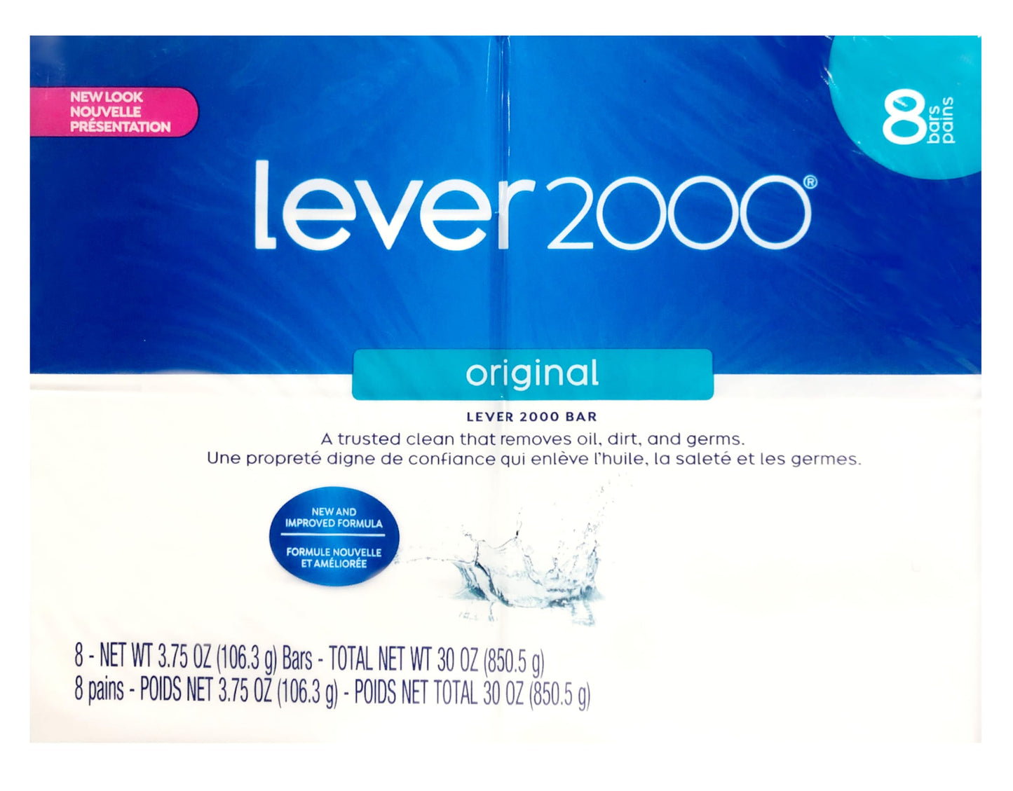 Lever 2000 Original Scent Bar Soap - 8 Bar Count, 3.75 oz Each (Pack of 3) Beauty & Personal Care Lever 2000