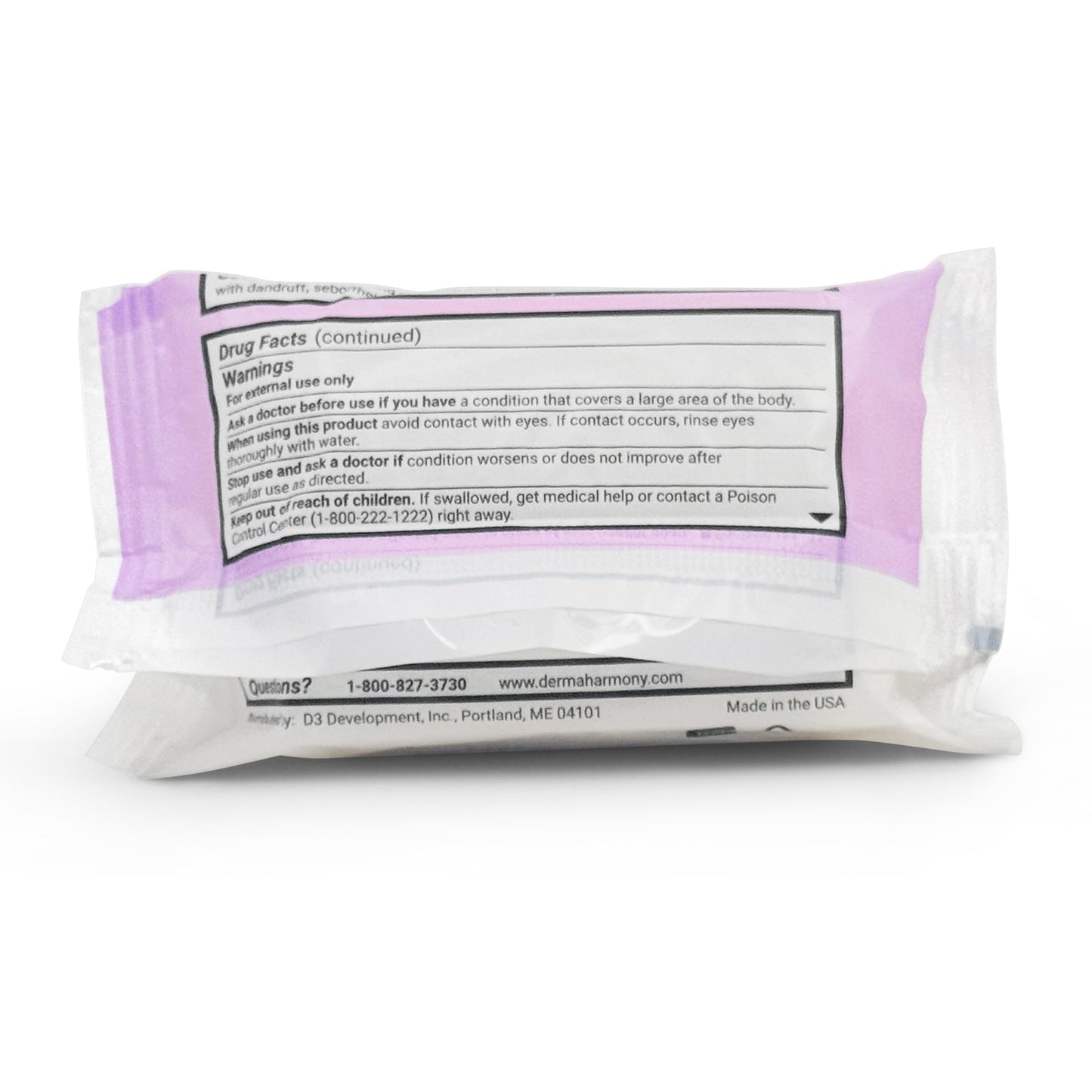 Dermaharmony 5% Sulfur 2% Salicylic Acid Bar Soap 4 oz - Crafted for those with Seborrehic Dermatitis, Dandruff, and Psoriasis (1 Bar)