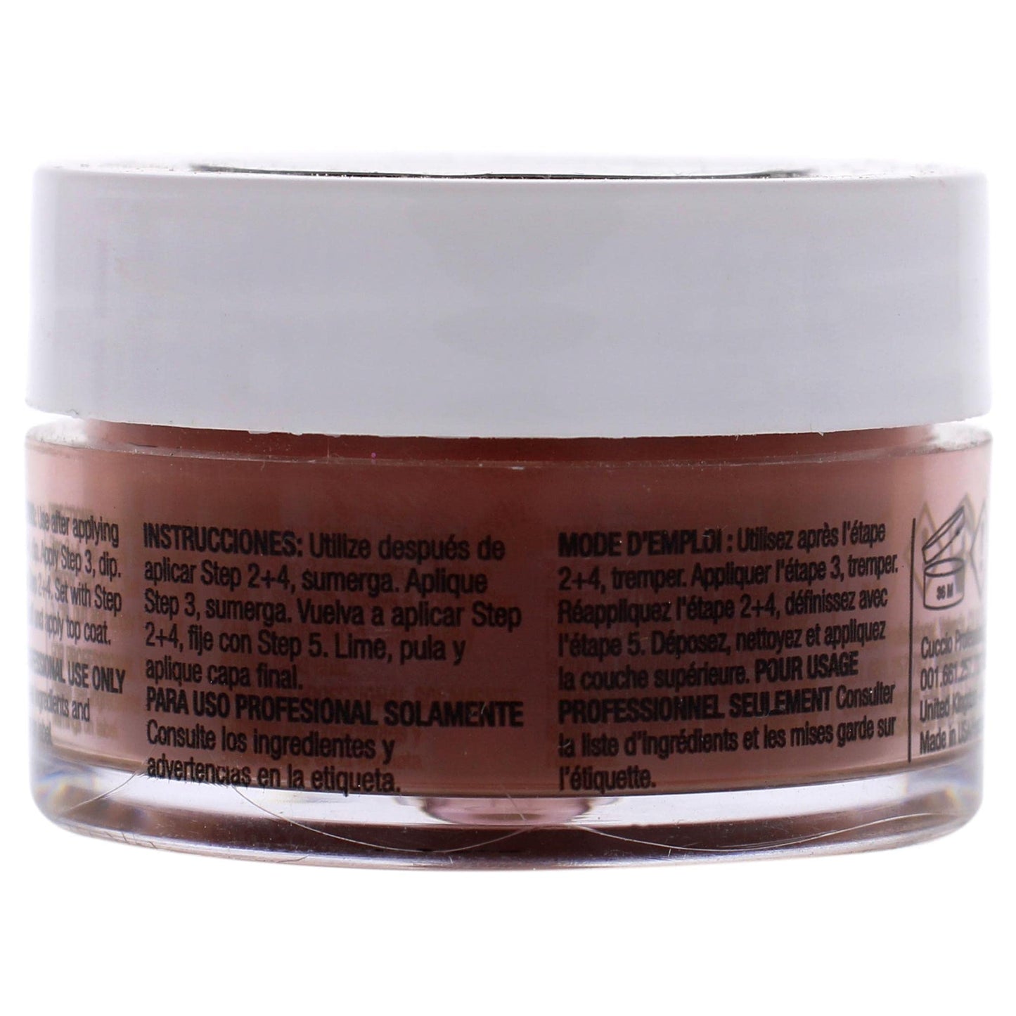 Cuccio Colour Powder Nail Polish - Lacquer For Manicures And Pedicures - Highly Pigmented Powder That Is Finely Milled - Durable Finish With A