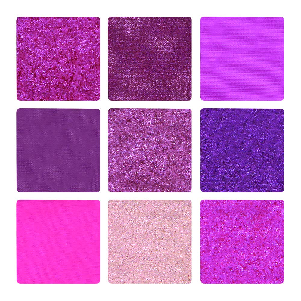 Nicka K New York Makeup Nine Color Shadow Palette (Sugar Plum)