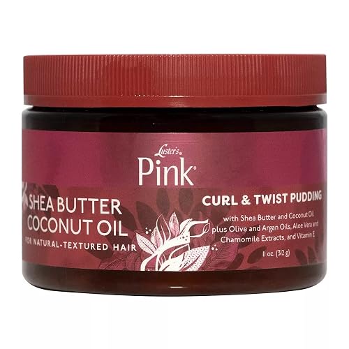 Luster's Pink Curl And Twist Pudding, 9.5 Ounce