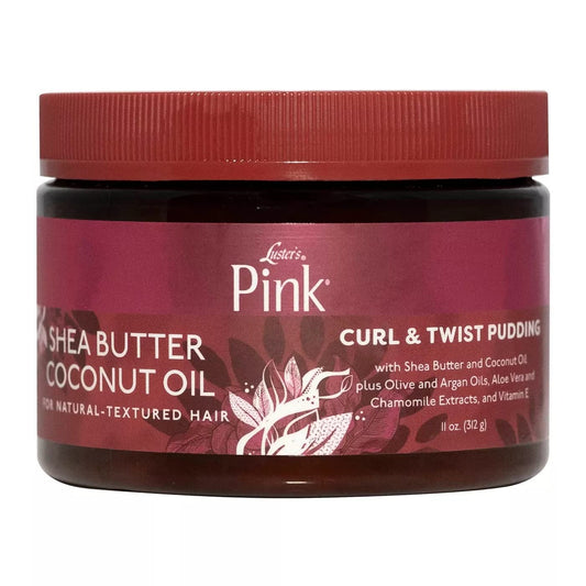 Luster's Pink Curl And Twist Pudding, 9.5 Ounce