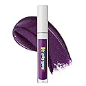 Black Radiance Cross Colours Metallic Liquid Lip, Moisture-Rich Ultra Glossy Finish, Pigment-Loaded Formula with Micro Glitter, Soft Paddle