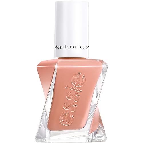 essie Gel Couture Longwear Nail Polish, Summer 2020 Sunset Soiree Collection, Classy Camel Nail Color With A Cream Finish, low tide high slit, 0.46 fl