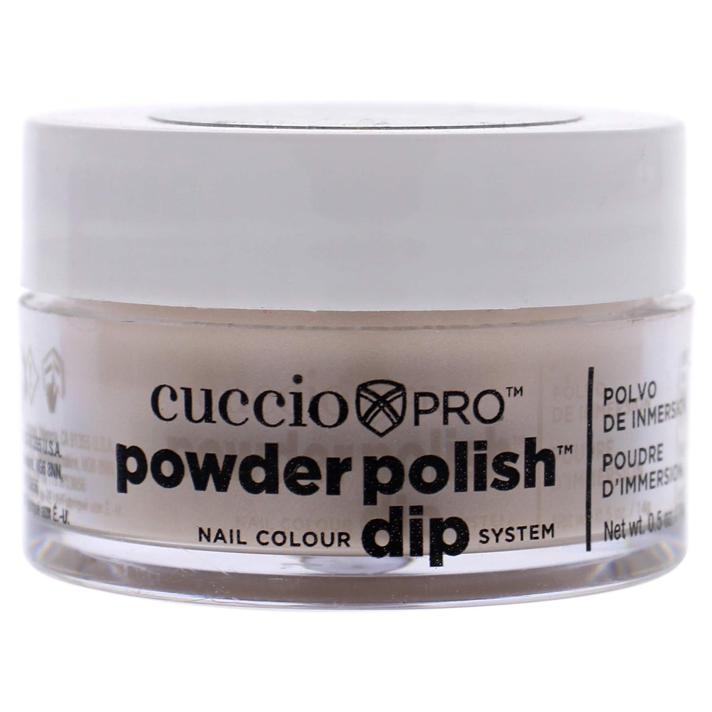 Cuccio Colour Powder Nail Polish, Iridescent Cream, 0.5 Oz, I0097899 Beauty & Personal Care Cuccio