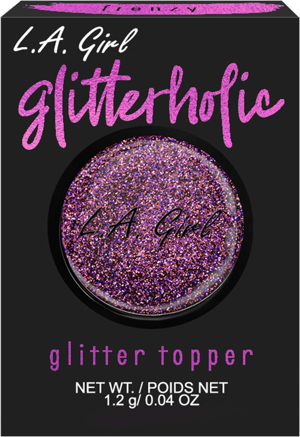 L.A. Girl Glitterholic Glitter Topper, Frenzy GGP454