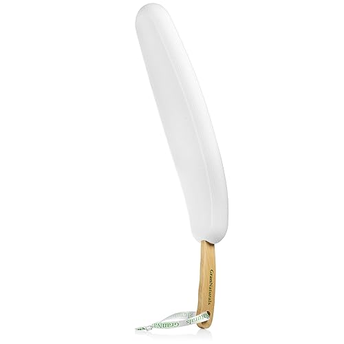 GranNaturals Lotion Applicator for your Back, Feet, and Legs - Sunscreen Applicator - Long Curved Easy Reach Body Brush for Suntan, Sunless