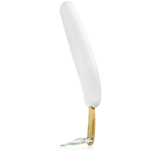 GranNaturals Lotion Applicator for your Back, Feet, and Legs - Sunscreen Applicator - Long Curved Easy Reach Body Brush for Suntan, Sunless