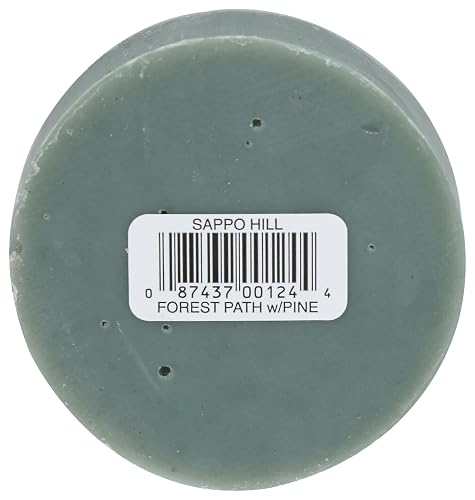 SAPPO HILL SOAPWORKS Forest Path Pine Soap, 3.5 OZ