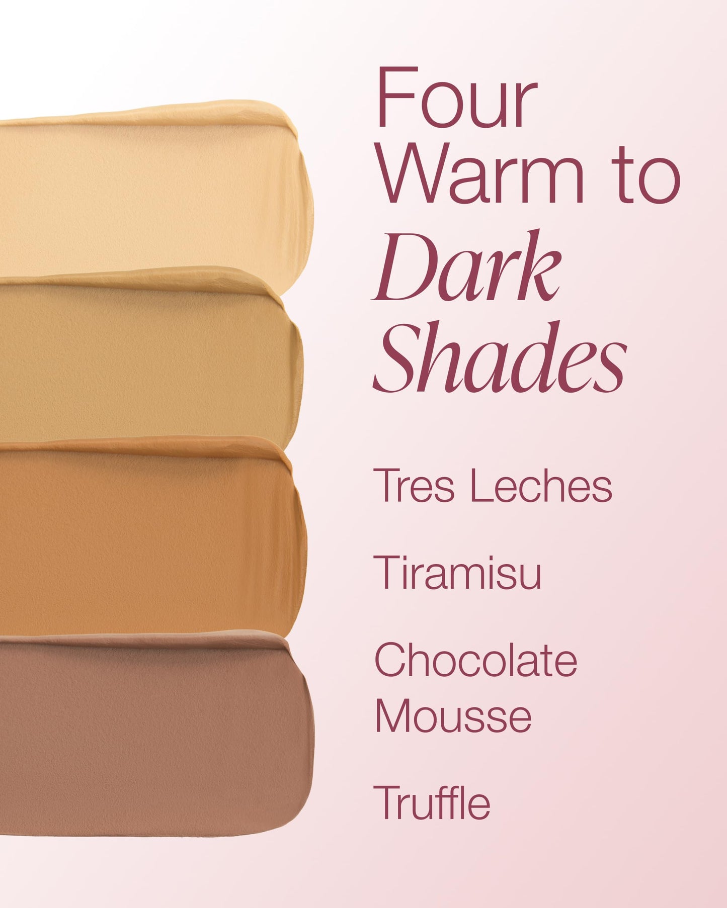 Mineral Fusion Makeup Cream Concealer Eye Palette Quad - 4 Warm to Dark Shades - Decadence - Blemish Concealer & Under Eye Brightener - With Vitamin C
