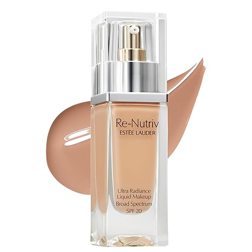 Estée Lauder Re-Nutriv Ultra Radiance Liquid Foundation SPF 20 | Luxurious, Hydrating, Long-Wearing, 1 Fl Oz, 3W1 Tawny