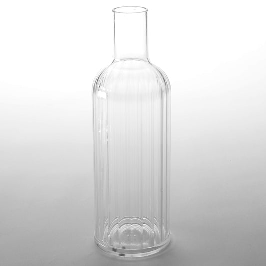 American Metalcraft WB33 Water Bottle, Plastic, 33 oz. Capacity, 3-1/2" Diameter, 11-1/4" Height, Clear