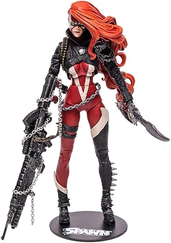 McFarlane Toys Spawn She Spawn 7" Action Figure Deluxe Box Set with Eight Accessories