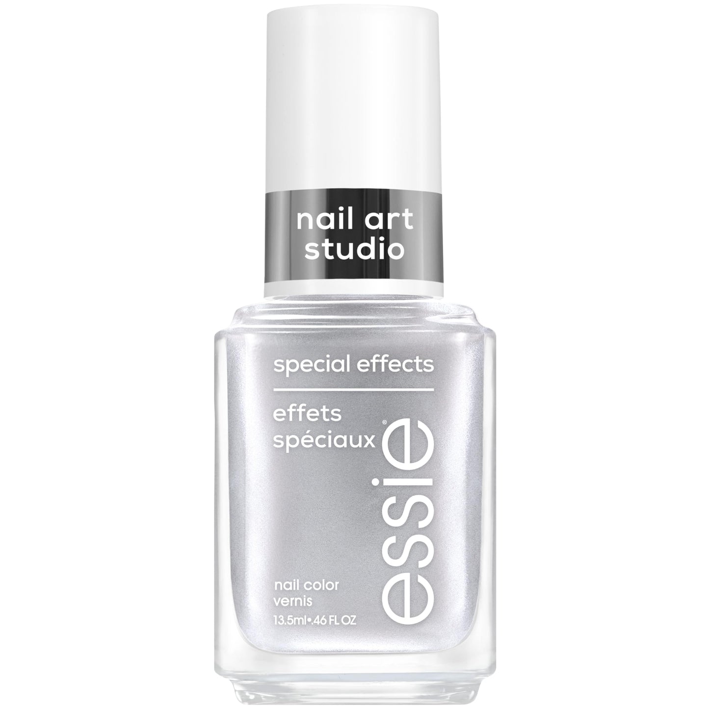 essie Nail Art Studio Special Effects Chrome Polish, Vegan, Silver Nail Polish, Cosmic Chrome, 0.46 Fl Oz Beauty & Personal Care essie