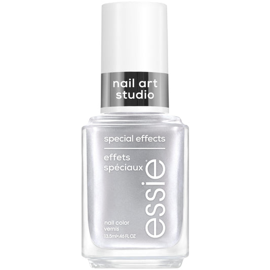 essie Nail Art Studio Special Effects Chrome Polish, Vegan, Silver Nail Polish, Cosmic Chrome, 0.46 Fl Oz Beauty & Personal Care essie