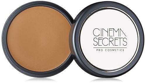 Cinema Secrets Ultimate Foundation Single, Med-Deep Olive Undertones,200 Series, 201-67A - Pro Cream Foundation, Buildable Coverage, Long-Wear Matte
